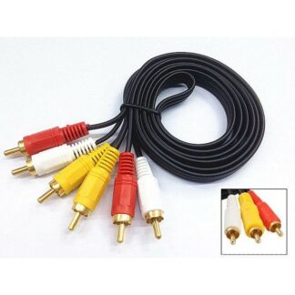 Cable AV 3 RCA M/M 1.5M CAPSYS 2337