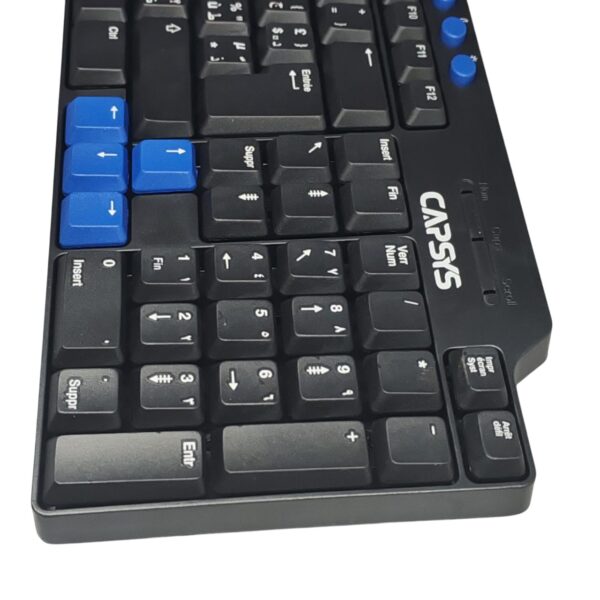 Clavier Multimedia USB CAPSYS KB151 – Image 4