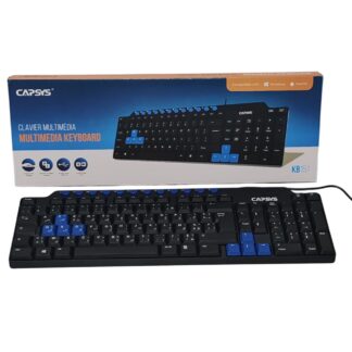 Clavier Multimedia USB CAPSYS KB151