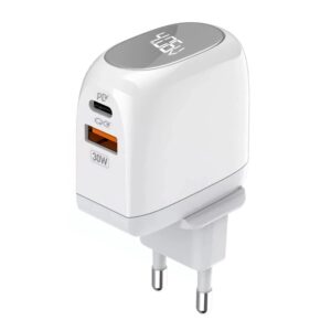 Chargeur LDNIO A2522 Type-c to Type-c Afficheur 30W