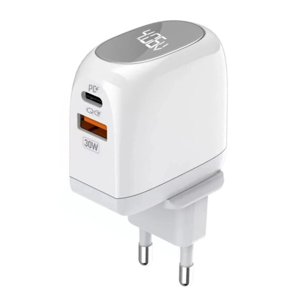 Chargeur LDNIO A2522 Type-c to Type-c Afficheur 30W