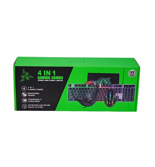 Combo 4 in 1 Souris Tapie Gaming RAZER TF-240