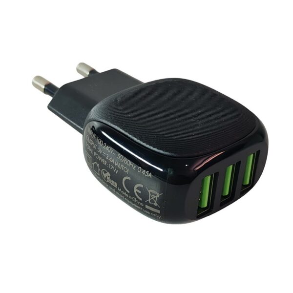 Chargeur LDNIO 3USB 17W A3309 S4 – Image 3
