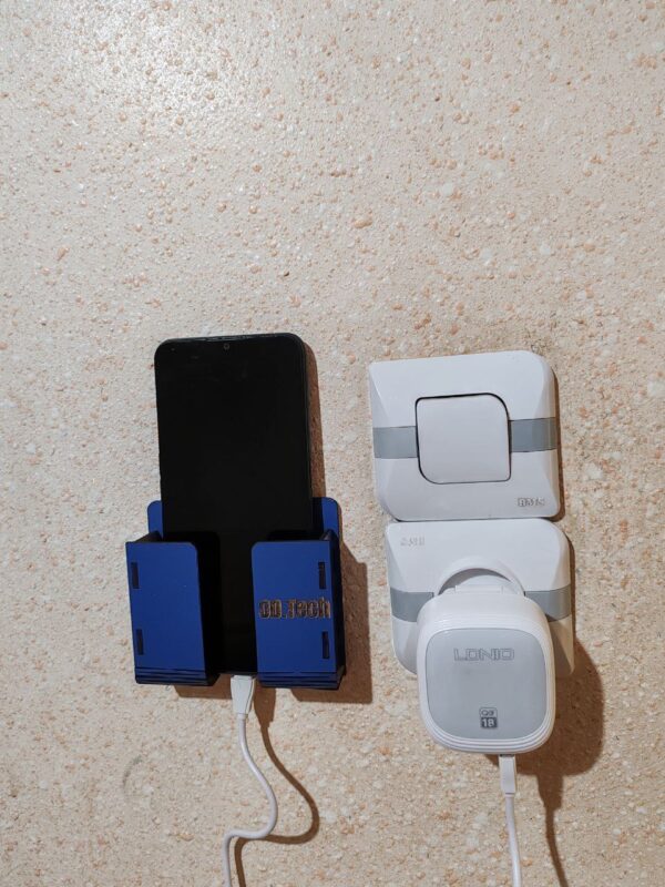 Support Téléphone Murale en bois – Image 4