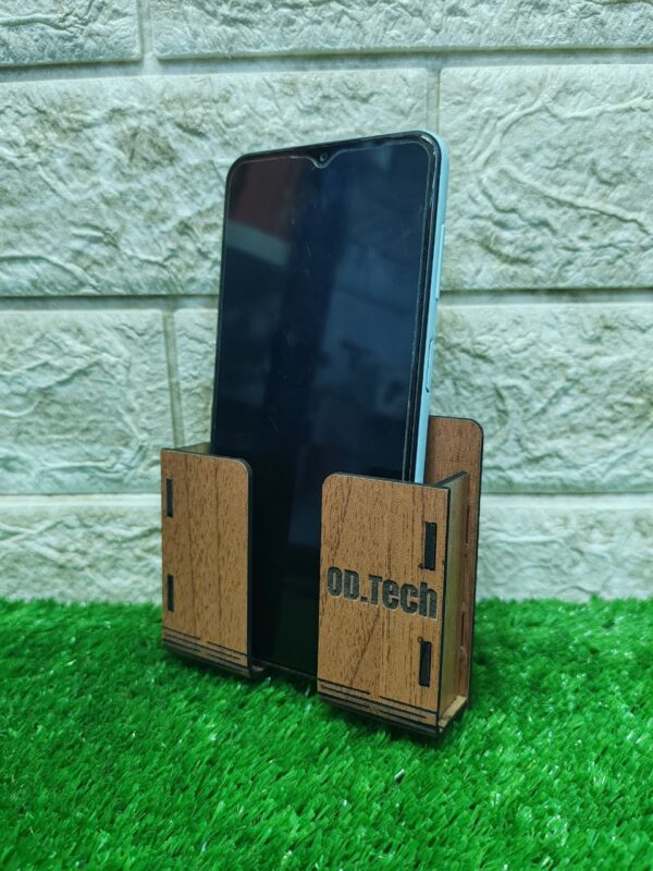 Support Téléphone Murale en bois – Image 7