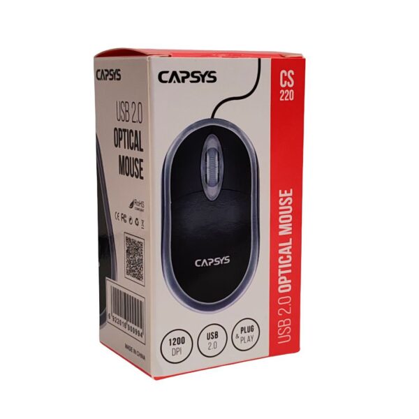 Souris USB CAPSYS CS220 – Image 2