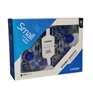 Manette PC USB Double Vibr Trans CAPSYS GS509