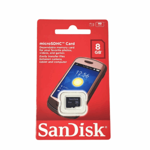 Carte mémoire 8G Sandisk B35