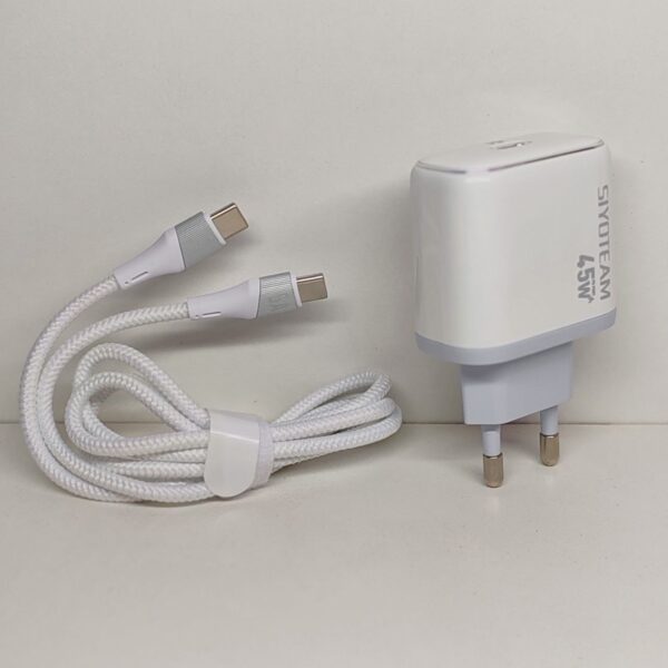 Chargeur LDNIO Q1415 Type.c to Type.c 45W – Image 2
