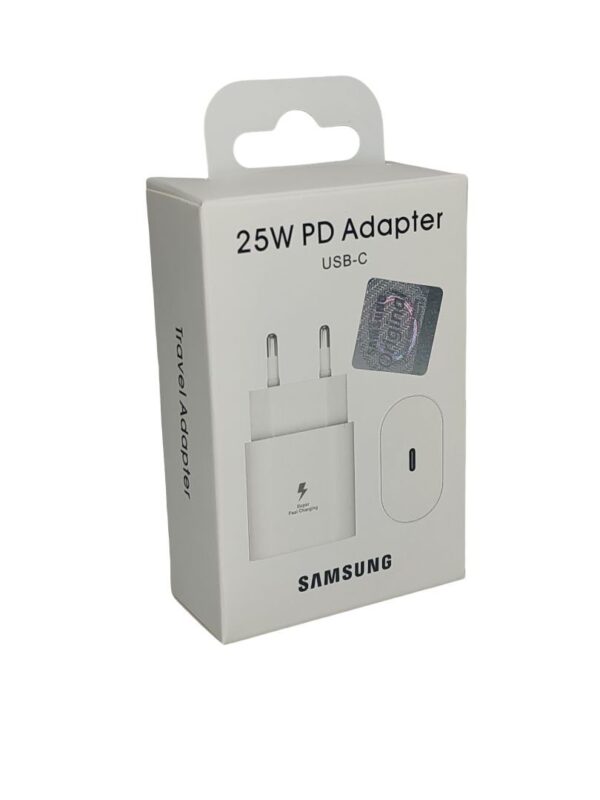 Boite Chargeur Samsung T.C 25W blanc