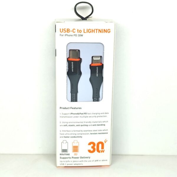 Cable LDNIO LS631 T.C to Iphone 5 30W 1M – Image 3