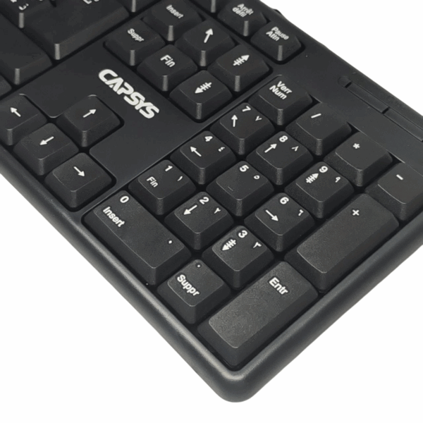 Clavier USB CAPSYS KB236 – Image 2