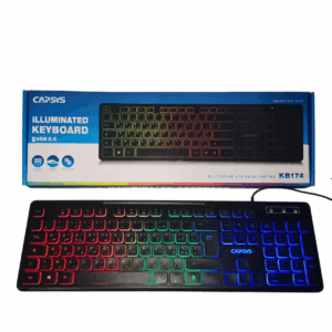 Clavier USB RGB CAPSYS KB174