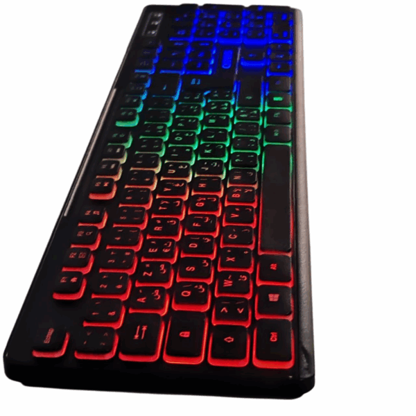 Clavier USB RGB CAPSYS KB174 – Image 3